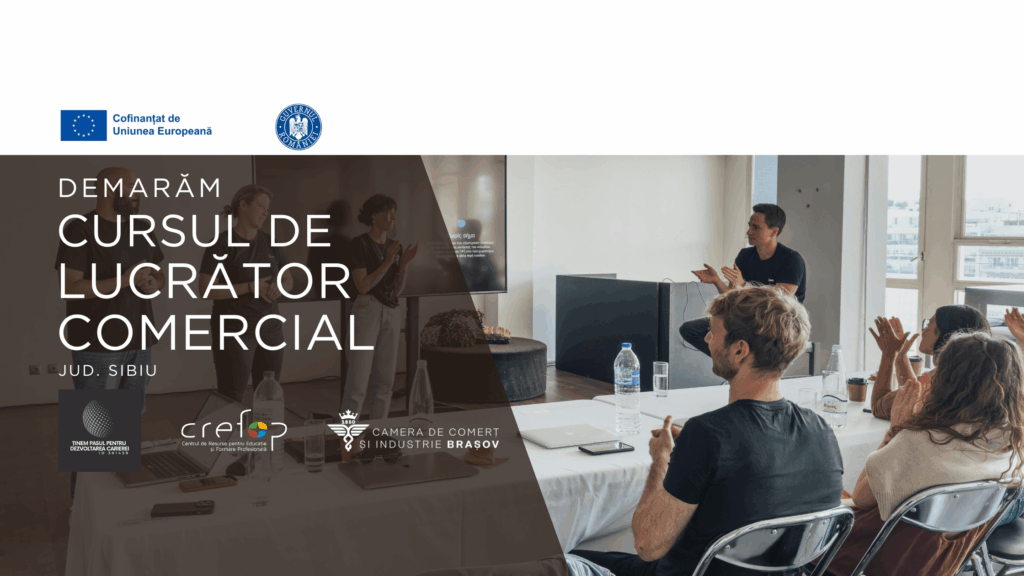 Curs Lucrător Comercial demarat în Sibiu